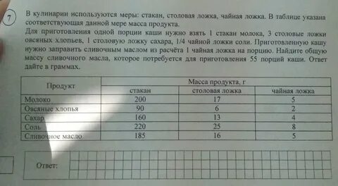В кулинарии используется стакан