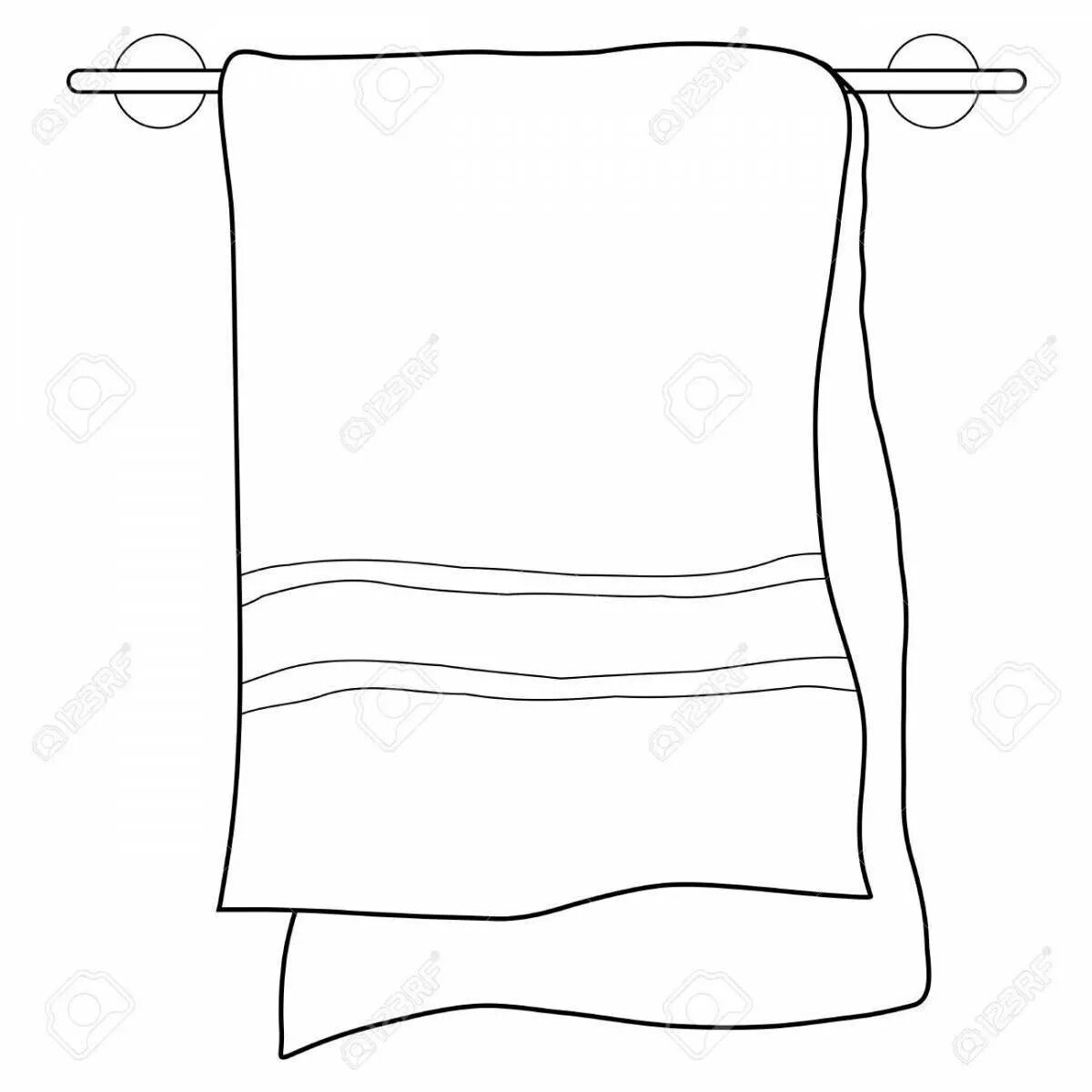 Раскраска полотенце. Полотенце раскраска для детей. Полотенце раскраска для малышей. Рисование полотенце.