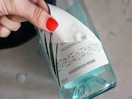 Как отодрать этикетку