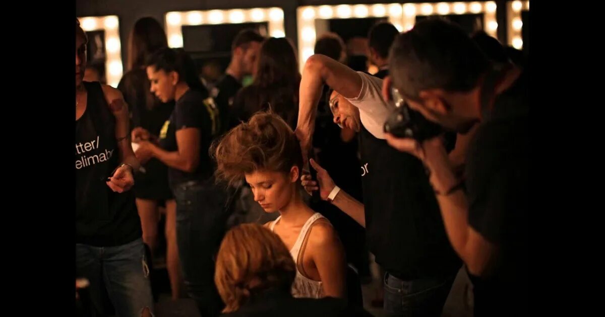 Backstage photos