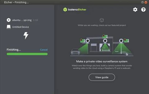 Etcher linux