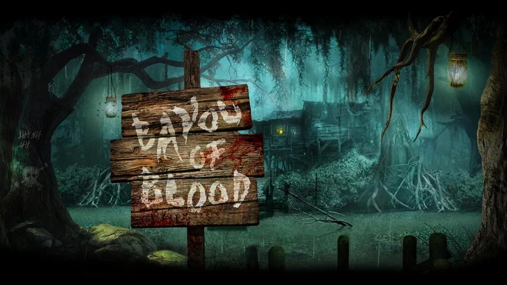 Лес ночью текст. The bayou-ночью. разгадка на игру halloween horror. horror nights story.
