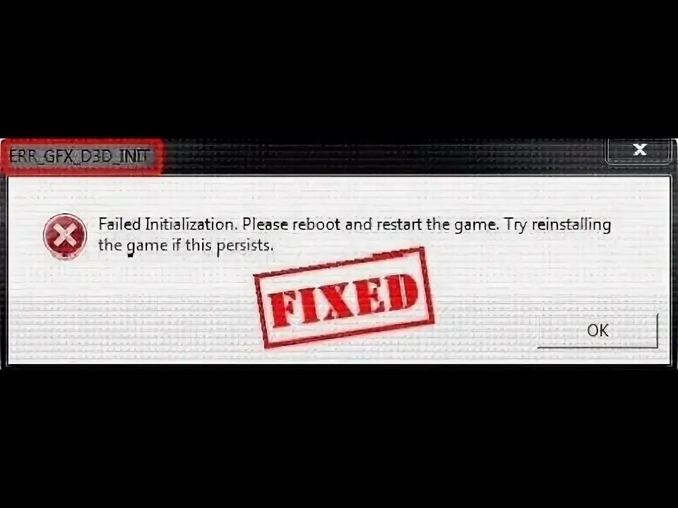 The game filesystem failed initialize. The game filesystem failed initialize