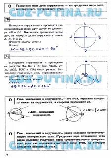 Тетрадь по геометрии 9 класс дудницын