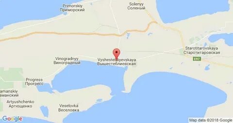 Карта вышестеблиевская краснодарского