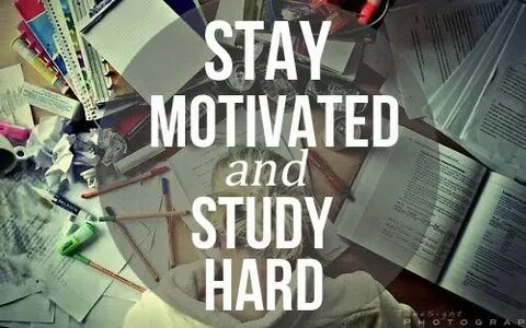 I study hard