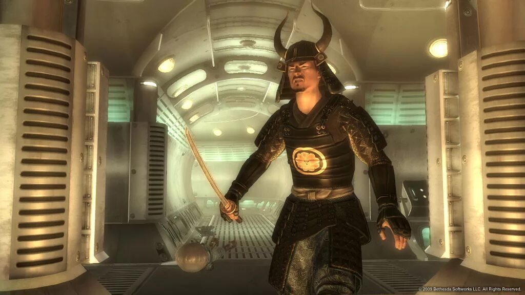 Fallout 3 zeta. Зета fallout 3. fallout 3 mothership zeta. фоллаут 3 матершип зета. fallout 3 samurai armor.