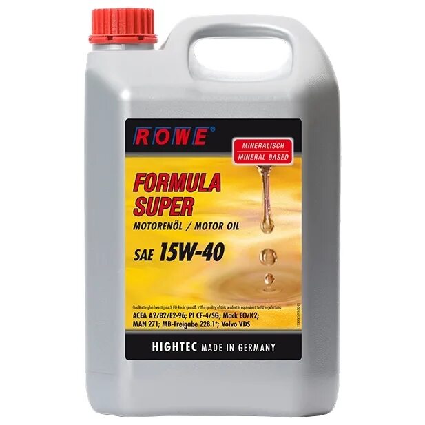 Масло моторное sae 15w 40. SAE 15w40. Rowe Hightec Formula. Масло моторное Rowe 5-40. Rowe 10w 40 20л.