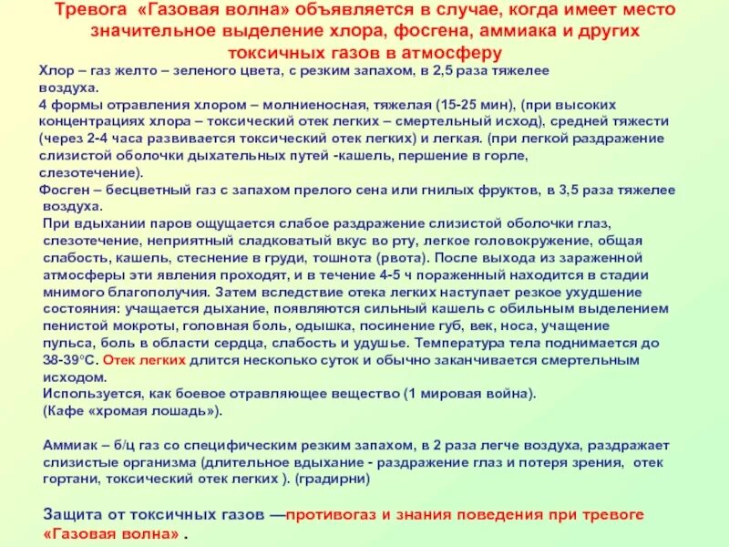 Действия при газовой волне. Газовая волна действия персонала. Порядок выхода из газовой волны. Бесцветный ГАЗ С запахом гнилых фруктов и прелого сена.