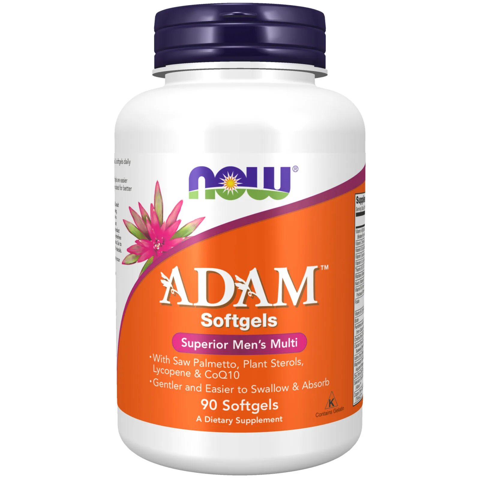 Мультивитамины витамины для мужчин. Now foods Adam 90 Softgels. Now Adam male Multi 90 капсул.