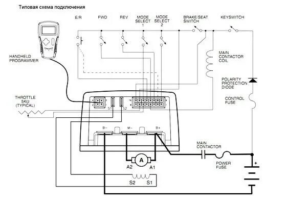Контроллер curtis схема подключения 1204 Curtis Controller Wiring Diagram Wiring Library Curtis Controller Wiring