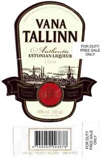 Tallinn ликер
