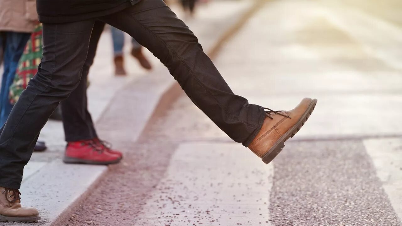 Stepping towards you. Stepping towards you