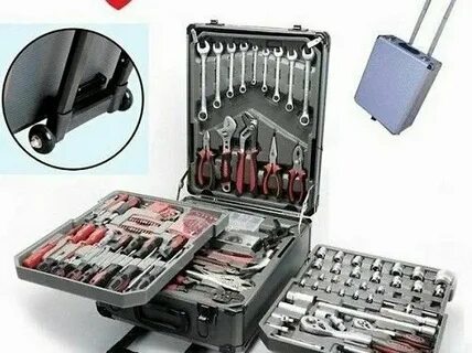Профессиональный набор инструмента для авто в чемодане