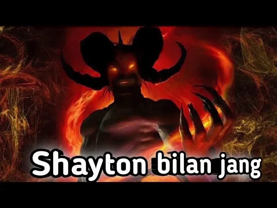 Shayton bilan suhbat.