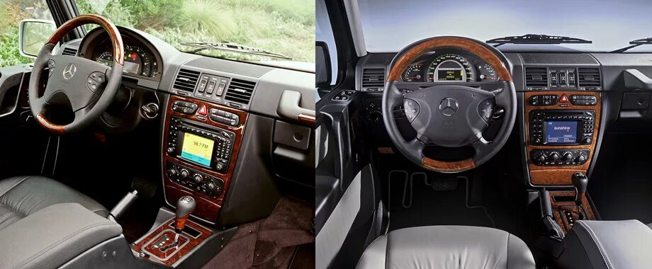 Панель приборов рестайл 2007-2012гг. - Mercedes-Benz G-Class (W463), 5 л, 2001 г