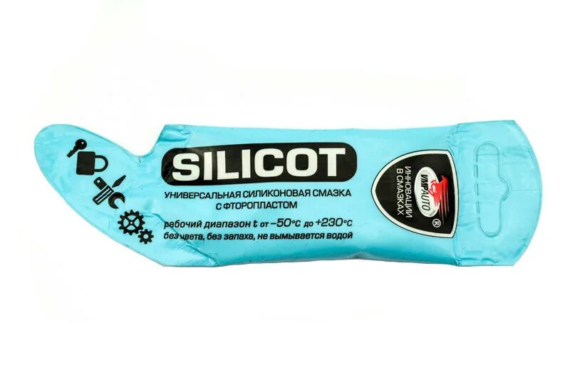 Смазка силиконовая Silicot, 10г стик-пакет 2303 VMPAUTO. Силиконовая смазка "Silicot" 10г. ВМПАВТО Silicot, 10г стик-пакет 2303. 2303 / Смазка силиконовая ""Silicot"" 10 гр. стик-пакет ВМПАВТО 2303. Смазка стик пакет