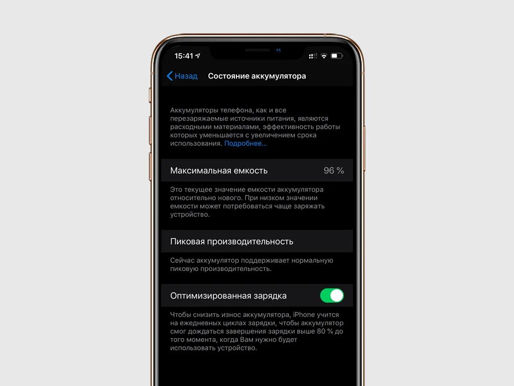 Включи оптимизация. Процент емкости аккумулятора айфон. Максимальная емкость аккумулятора iphone 11. Состояние аккумулятора айфон скрин. Скрин состояние батареи на айфоне.