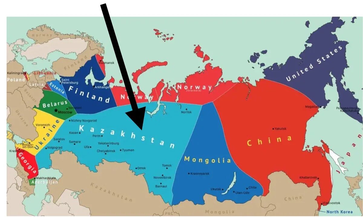 Карта распада россии. Китай карта раздела России. Карта развала России. Карта Китай Россия США.