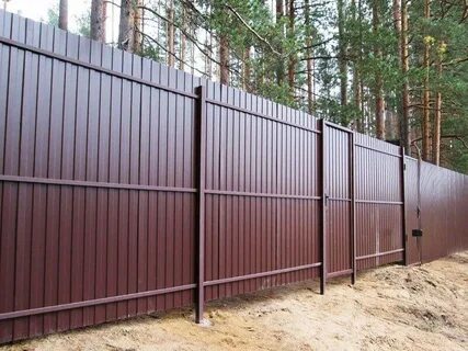 Забор работа за метр