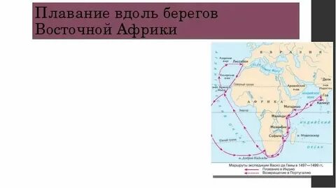Морской путь из европы в индию открыл