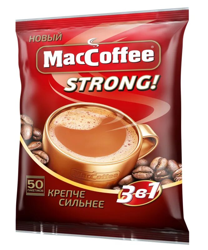 Маккофе отзывы. Кофе растворимый MACCOFFEE 3в1. Маккофе Стронг. Маккофе 3 в 1 крепкий. Маккофе 3 в 1 упаковка.