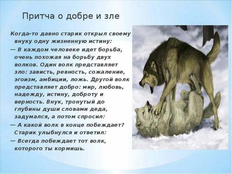 Притча о добре и зле короткая. Притча о добре и зле. притча о волках о добре и зле. притча о добре и зле 2 волка. сказка о добре.