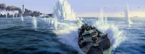 Морской бой торпедная атака 3d