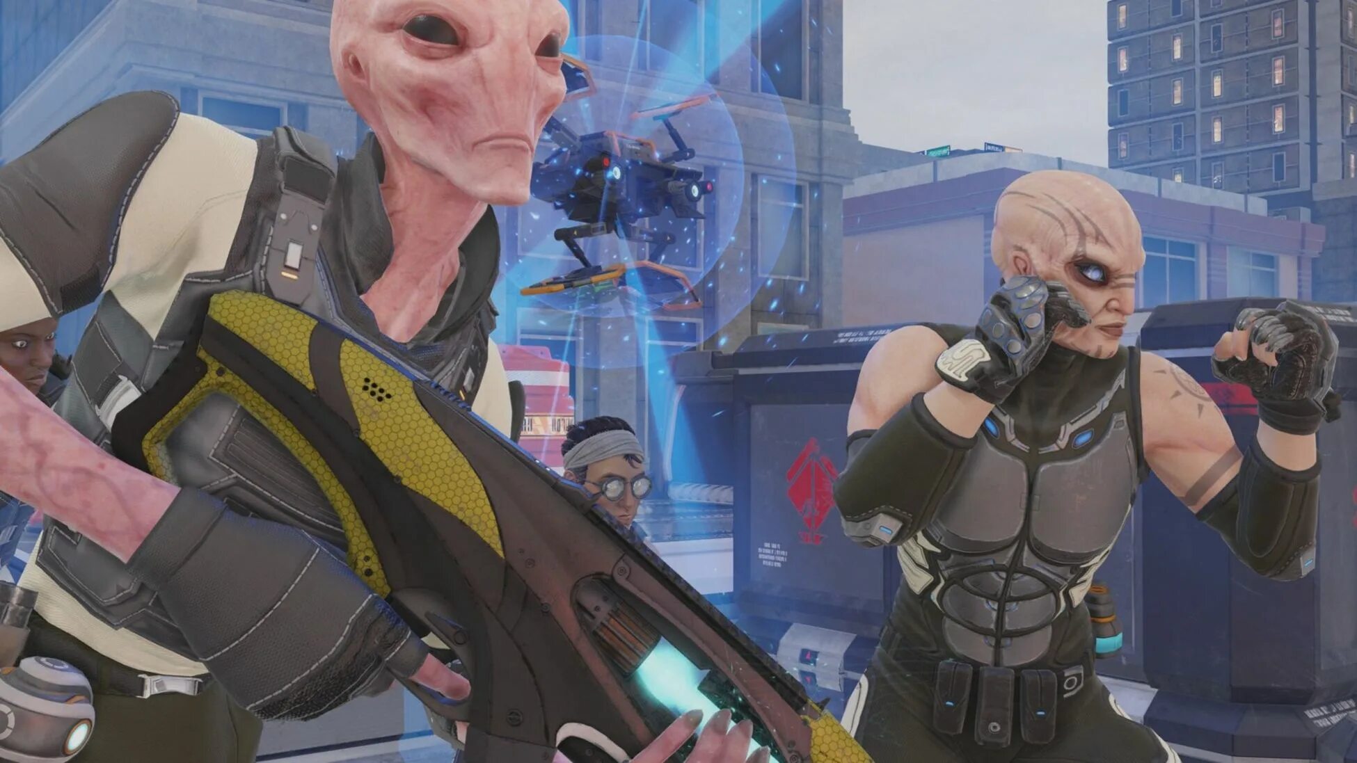 Squad ps5. XCOM: Chimera Squad. Отряд Химера XCOM. XCOM 2 Squad. Сектоид Химера сквад.