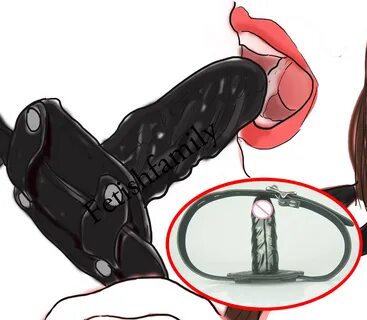 The penis gag bdsm toys are constructed of liquid silicone which will not c...