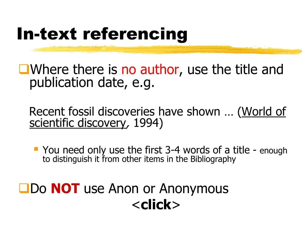 Textual referencing