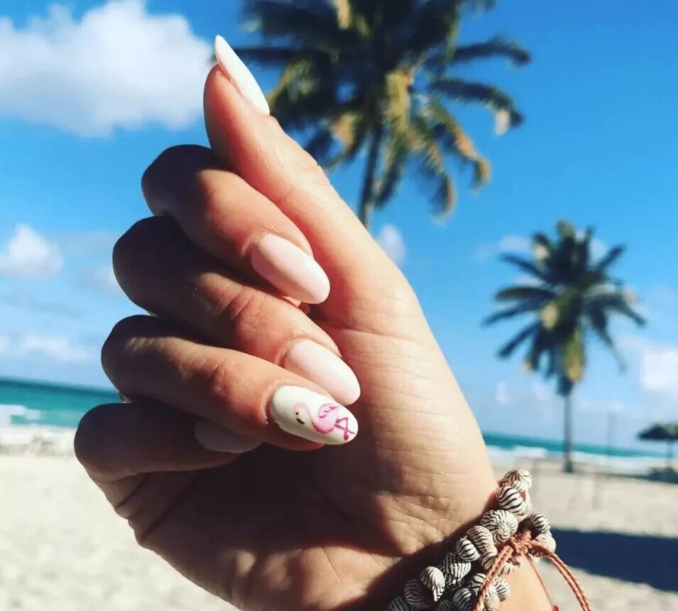 Pin on nails Summer nails beach, Crazy nail designs, Beach nails