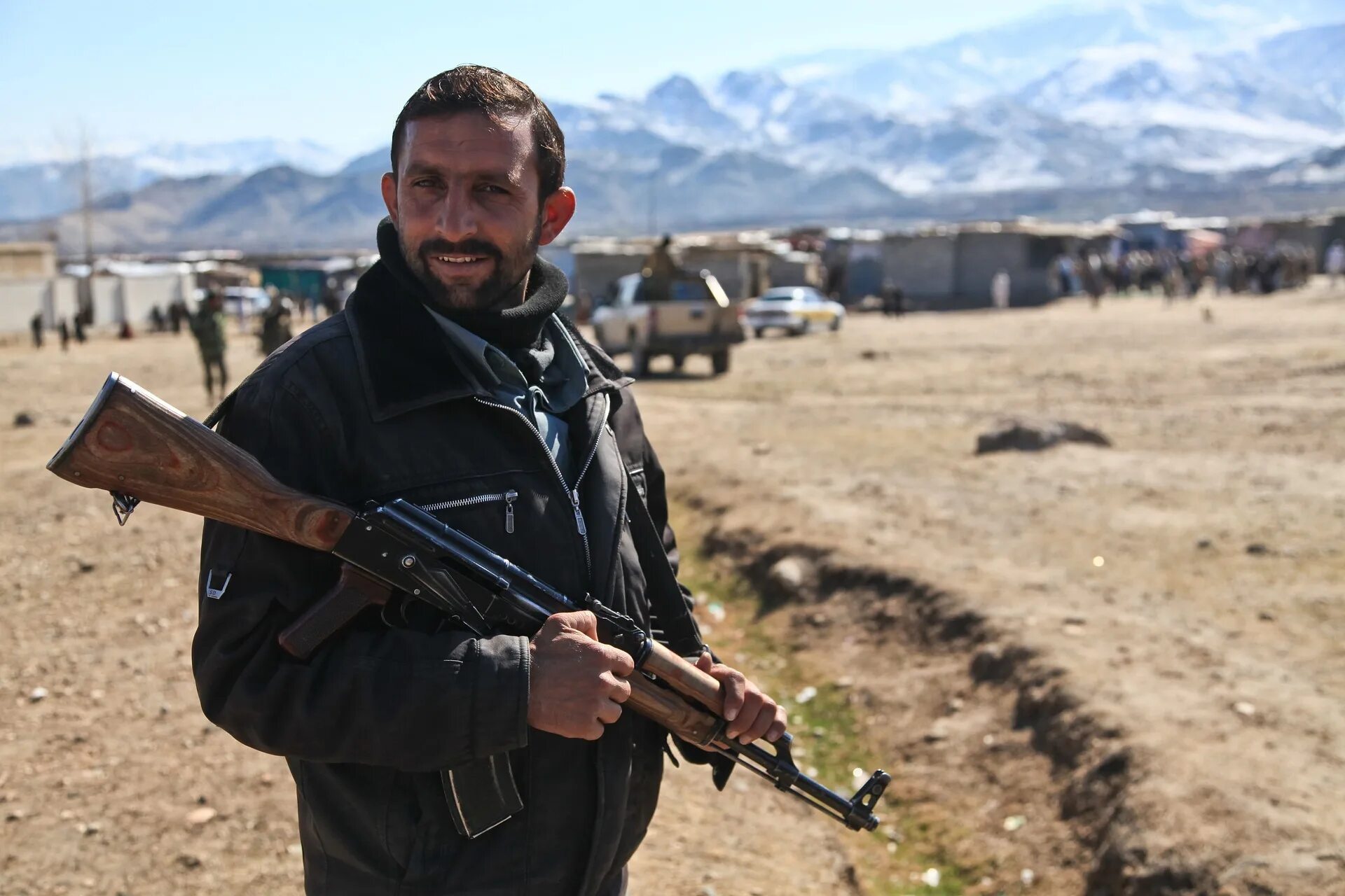Оружие талибов в Афганистане. Афганские боевики.