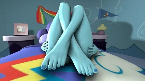 pegasus, anthro, 3d, asking for it, barefoot, feet, female, fetish, foot fe...