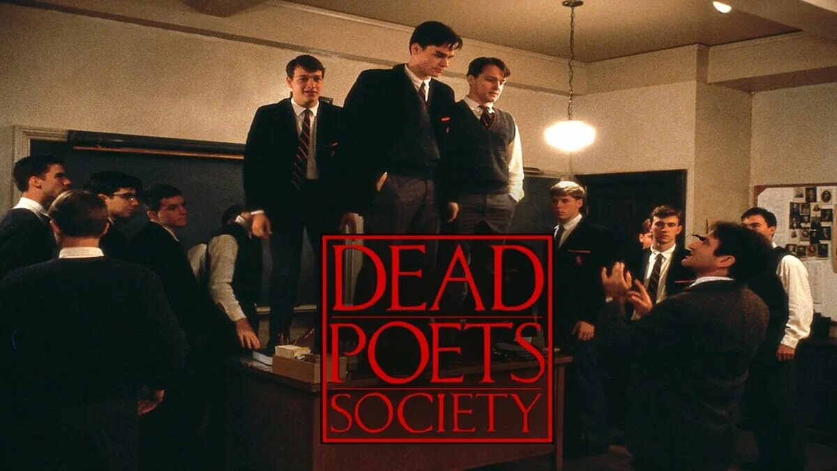 Джон Китинг общество мертвых поэтов. Общество мертвых поэтов / Dead poets Society (1989).