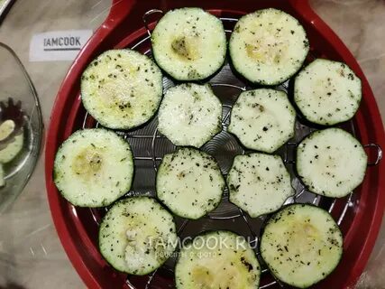 Кабачки в аэрогриле