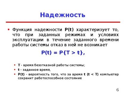 Функция надежности