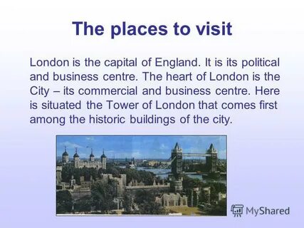 Is to visit