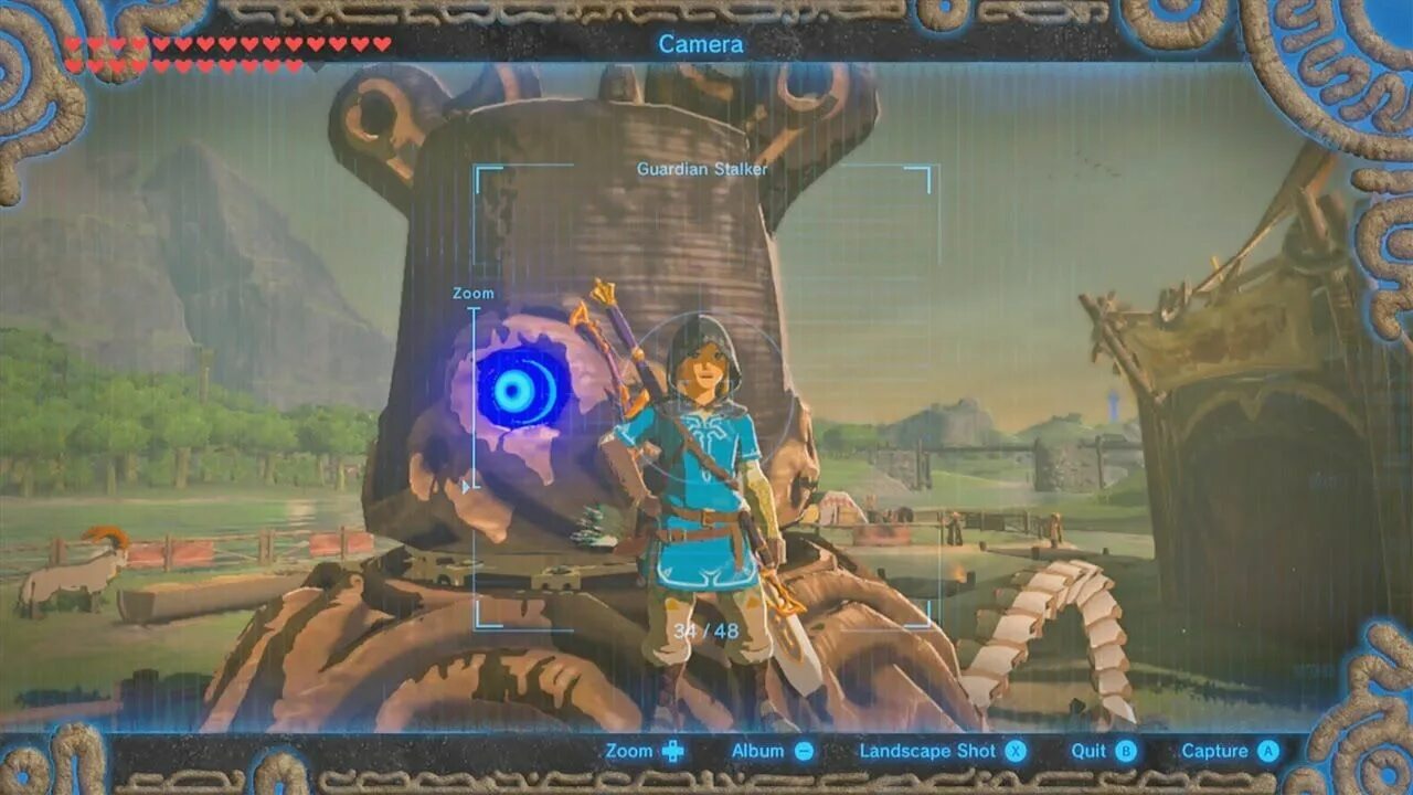 Zelda страж. Шагающий Страж Зельда. Малый Страж Зельда. Zelda Breath of the Wild роботы. Страж the Legend of Zelda Breath of the Wild.