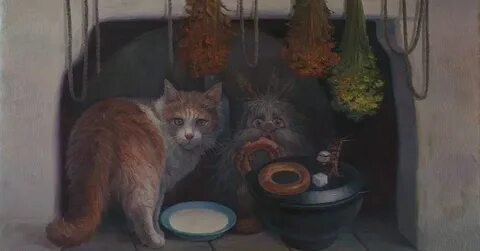 Рассказ домового и кота