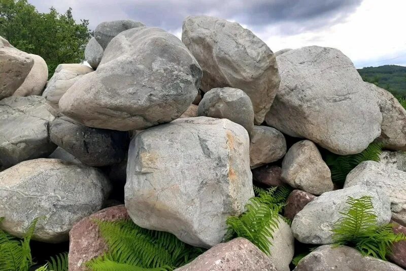 Купить камень хабаровск. Камень Речной валун. Валун «большой камень» Кутишкинский. Камни в ландшафте. Большой булыжник.