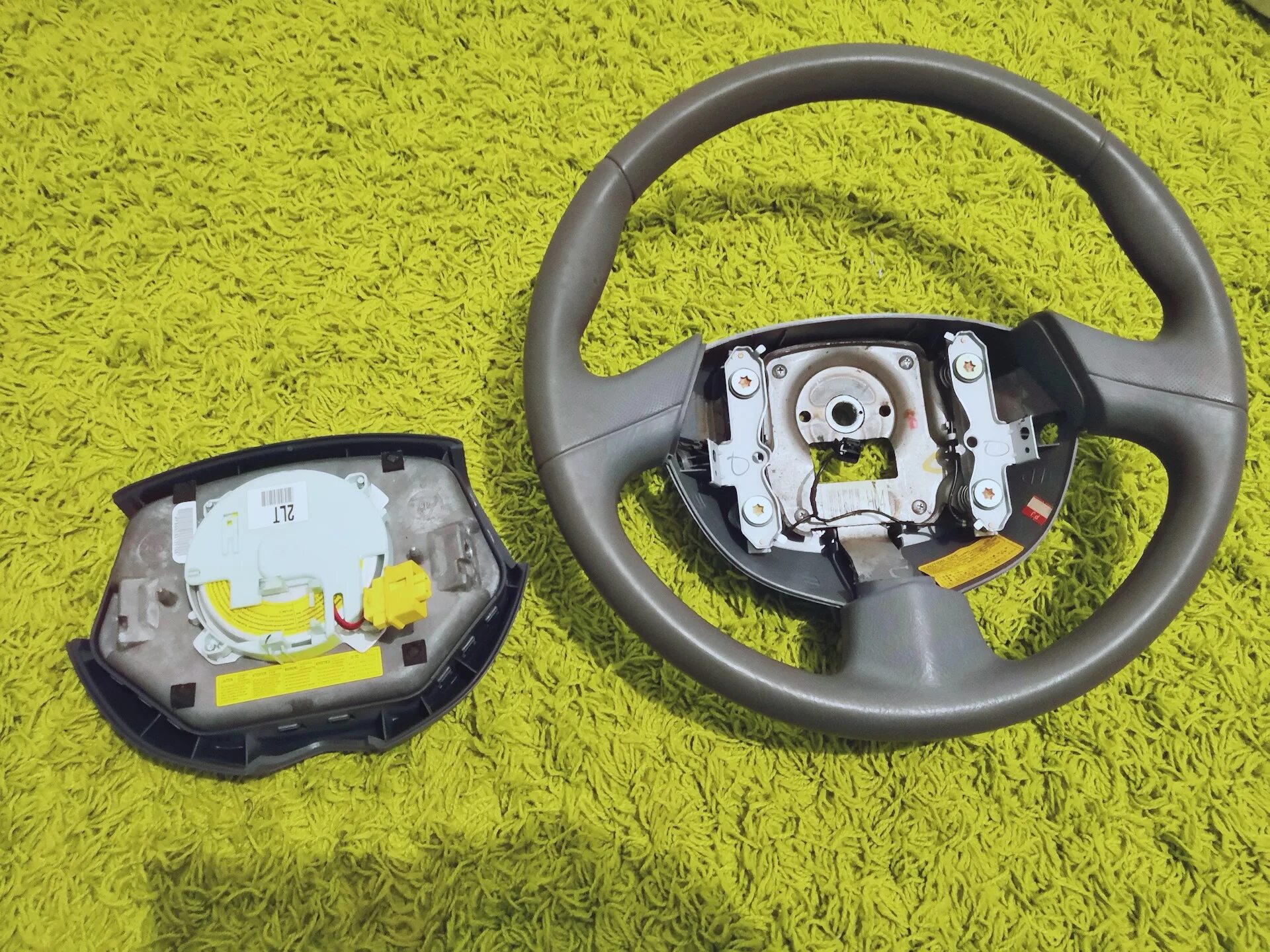 Как снять руль accent Замена руля с подушкой Hyundai Accent (1G), 1,3 л, 1997 года своими руками DRI