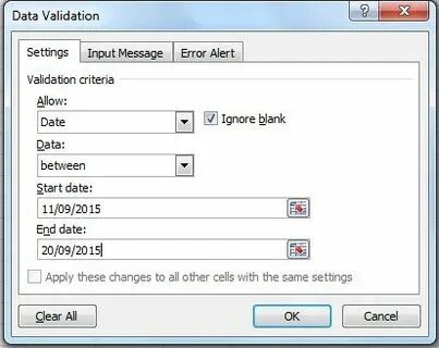 Alert error