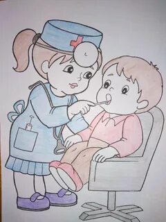Рисунок профессия врача