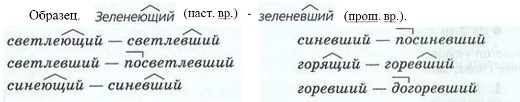 Причастие морфемы. Определите учитывая значение графически выделенных морфем какие. Морфемы причастий. По русскому 7 класс как выделить морфемы. Морфемы 7 класс упражнения.