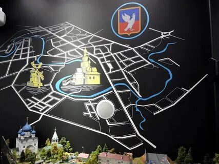 Макет городов золотого кольца