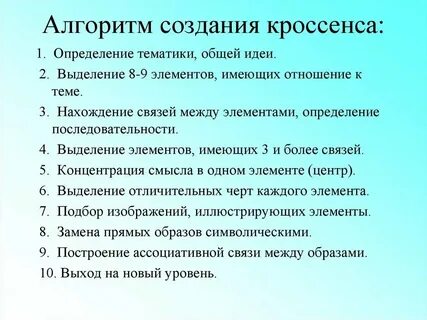 Алгоритм создания тестов