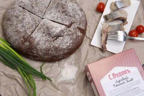 Хлеб ржаной с луком