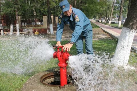 Проверка наружного противопожарного водопровода