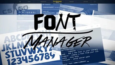 Strike fonts